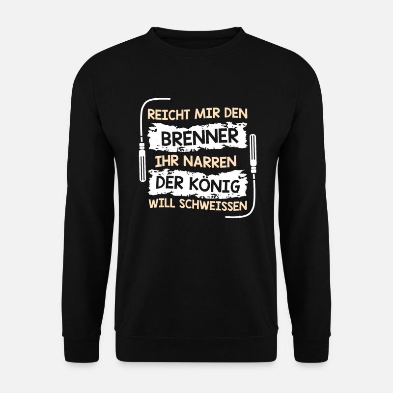 Schweißer Schweissen Schweißen Schweisser - Unisex Pullover - Schwarz