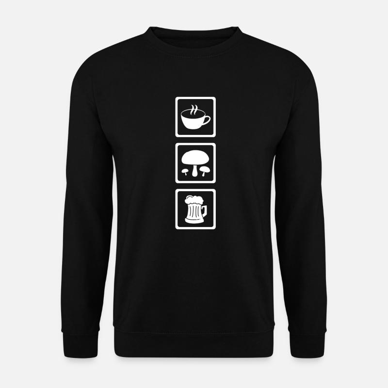 Pilzsammler - Unisex Pullover - Schwarz