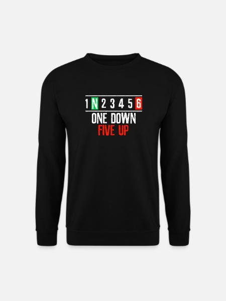 Motorcycle Motorcycling Countdown - Unisex Sweatshirt - black