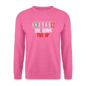 Compte à rebours moto - Sweat-shirt Unisexe - rose - Devant