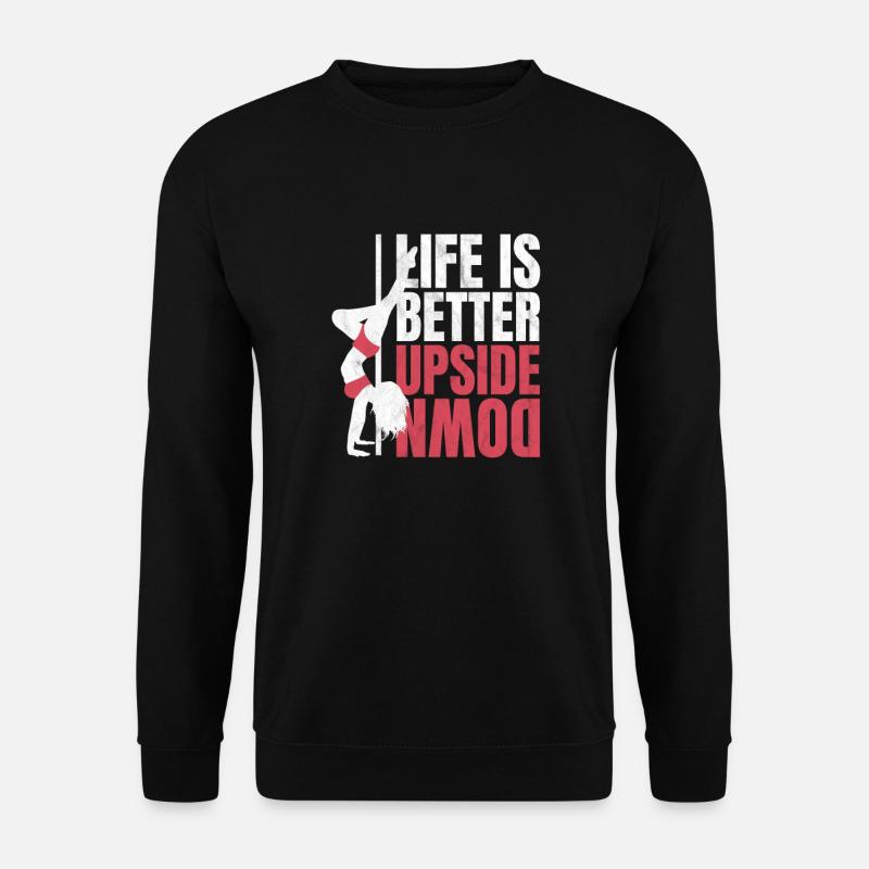 Dance Pole Fitness Geschenk - Unisex Pullover - Schwarz