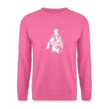 fire Department - Unisex Sweatshirt - pink - Front