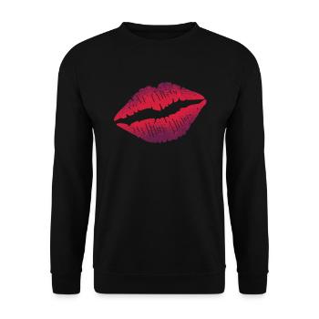 nurse - Unisex Sweatshirt - black - Front - Alina (178cm) & Michal (187cm)