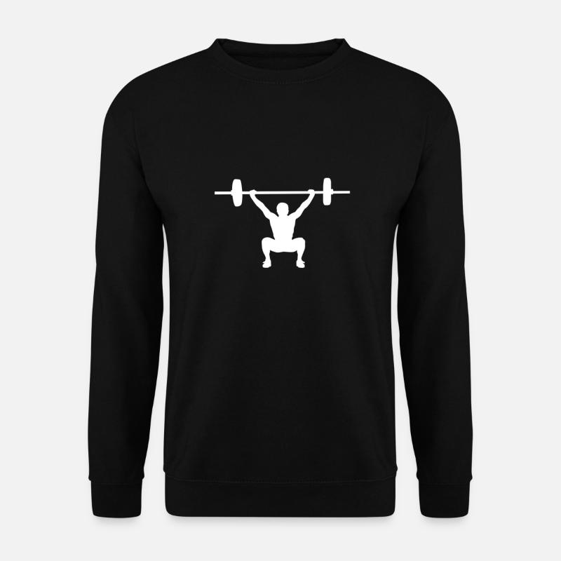 Fitness - Unisex Pullover - Schwarz