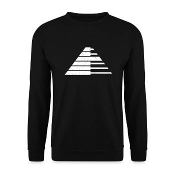 organ - Unisex Sweatshirt - black - Front - Alina (178cm) & Michal (187cm)