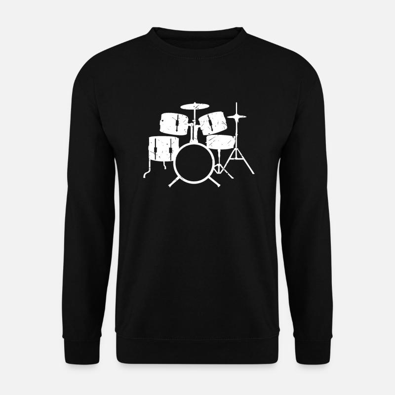 Drums - Unisex Sweatshirt - black