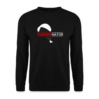 Parapente Thermiknator Parapente Parapente - Sweat-shirt Unisexe - noir - Devant - Alina (178cm) & Michal (187cm)
