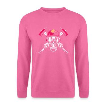 Feuerwehrfrau - Unisex Pullover - Pink - Vorne