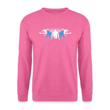 Leichtathletik - Unisex Pullover - Pink - Vorne