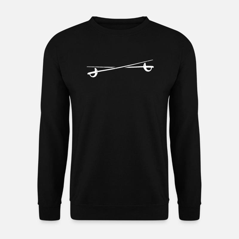 Fechten - Unisex Pullover - Schwarz