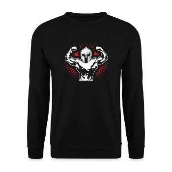 aptitude - Sweat-shirt Unisexe - noir - Devant - Alina (178cm) & Michal (187cm)