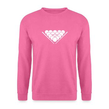 Billard - Unisex Pullover - Pink - Vorne