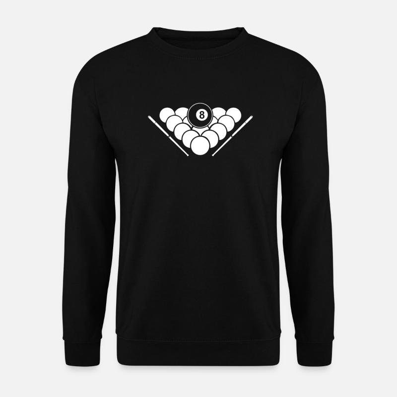 billiards - Unisex Sweatshirt - black