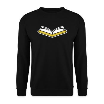 German studies - Unisex Sweatshirt - black - Front - Alina (178cm) & Michal (187cm)