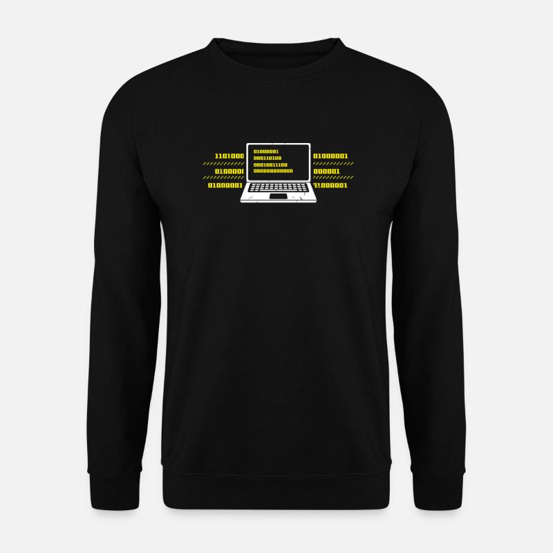 Ordinateur - Sweat-shirt Unisexe - noir