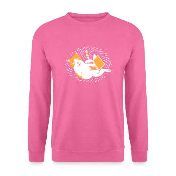 Ordinateur - Sweat-shirt Unisexe - rose - Devant