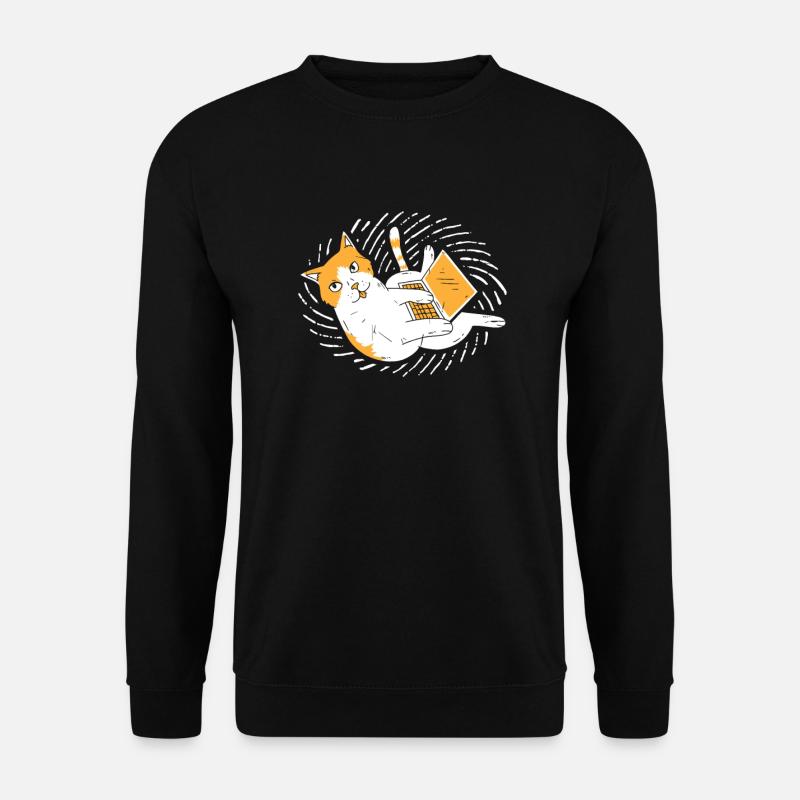 Ordinateur - Sweat-shirt Unisexe - noir