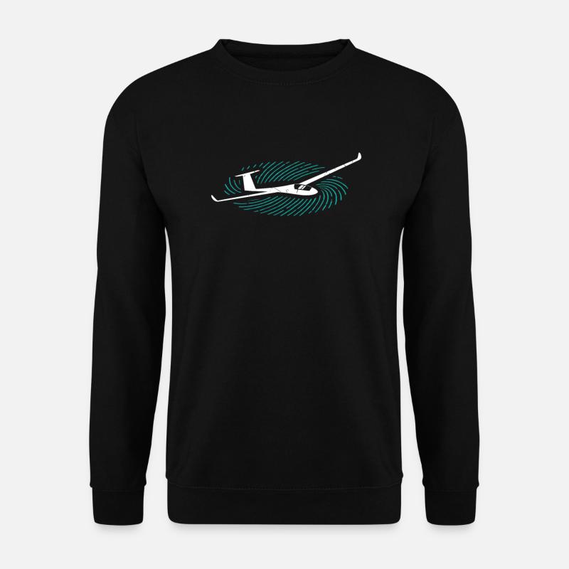 Segelflug - Unisex Pullover - Schwarz