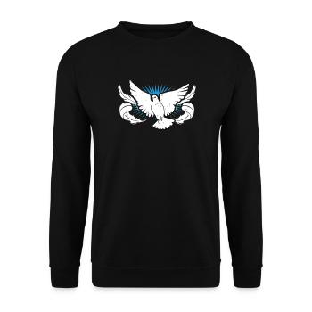 Pigeons - Sweat-shirt Unisexe - noir - Devant - Alina (178cm) & Michal (187cm)