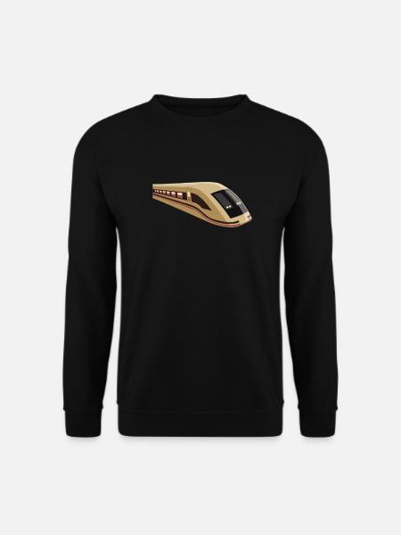 train - Sweat-shirt Unisexe - noir