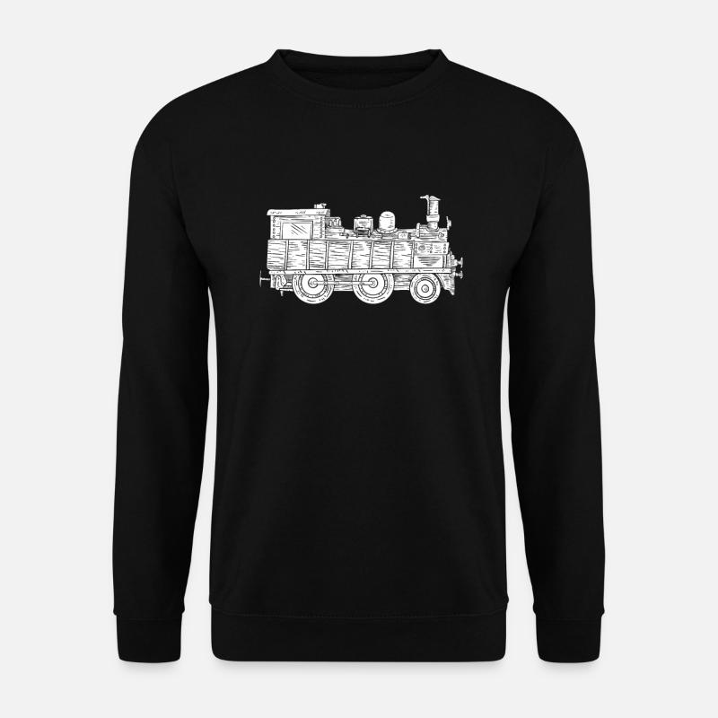 Zug - Unisex Pullover - Schwarz