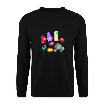 Geologie - Unisex Pullover - Schwarz - Vorne - Alina (178cm) & Michal (187cm)
