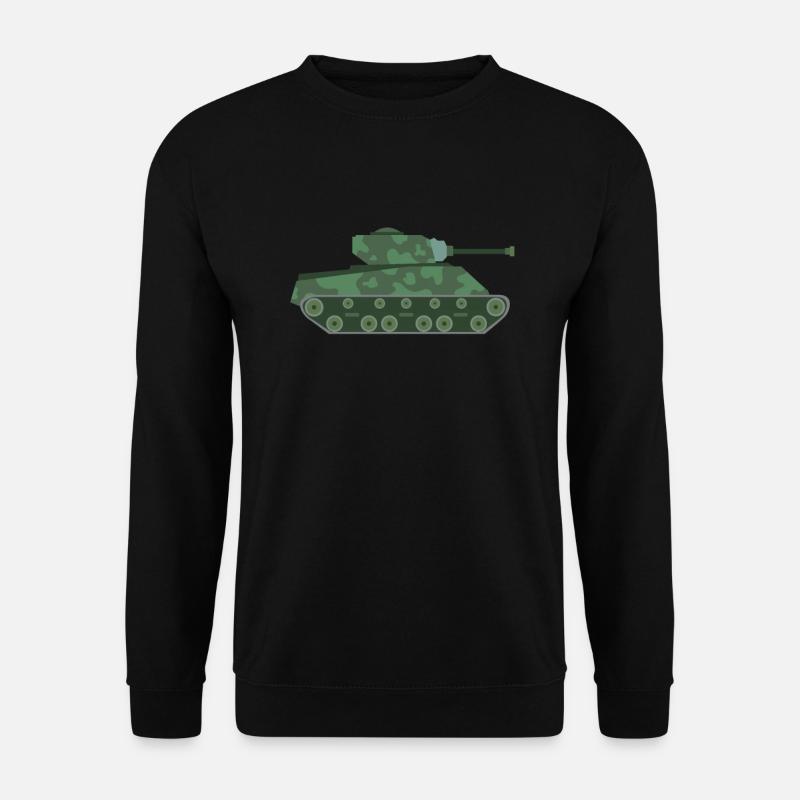 Panzer - Unisex Pullover - Schwarz