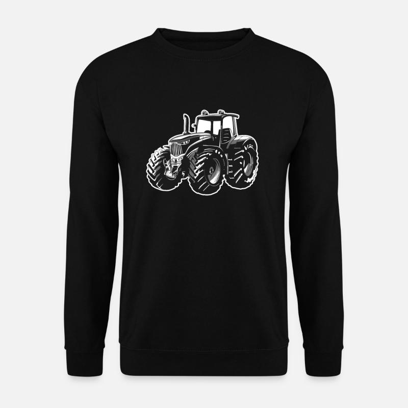 tractor - Unisex Sweatshirt - black