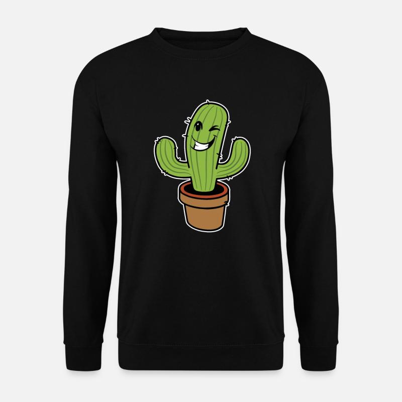cactus - Unisex Sweatshirt - black
