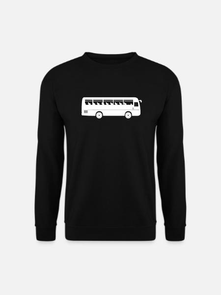 Busreisen - Unisex Pullover - Schwarz