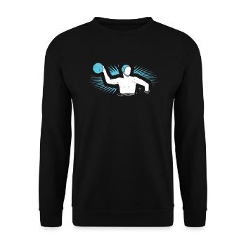 Water polo - Sweat-shirt Unisexe - noir - Devant - Alina (178cm) & Michal (187cm)