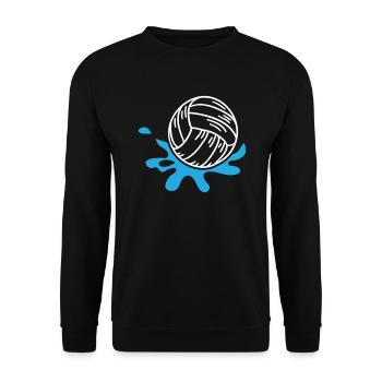 Water polo - Sweat-shirt Unisexe - noir - Devant - Alina (178cm) & Michal (187cm)
