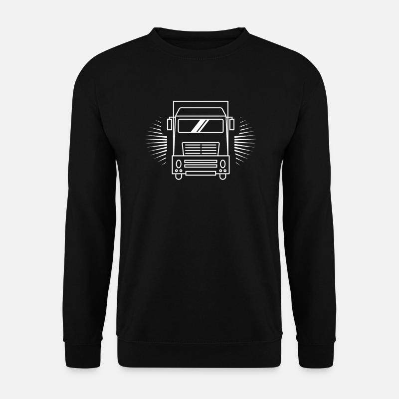 Lkw - Unisex Pullover - Schwarz