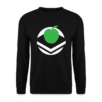 Prof - Sweat-shirt Unisexe - noir - Devant - Alina (178cm) & Michal (187cm)