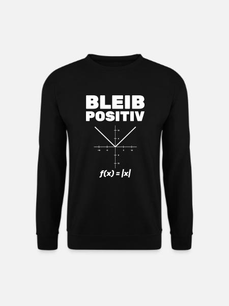 Mathematiker Mathematik Lehrer - Unisex Pullover - Schwarz