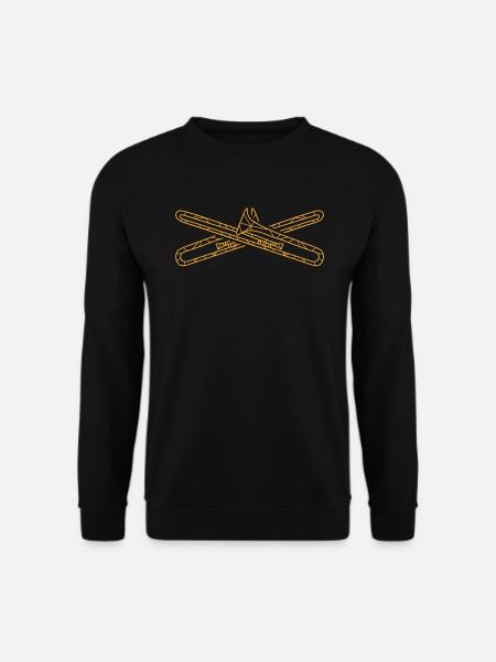 trombone - Unisex Sweatshirt - black