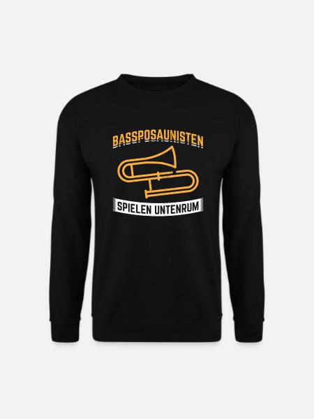Posaune Orchester - Unisex Pullover - Schwarz