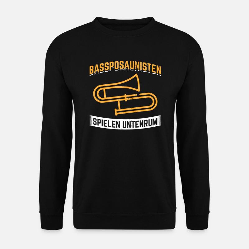 Posaune Orchester - Unisex Pullover - Schwarz