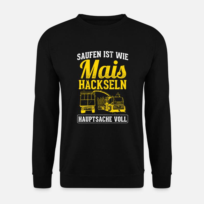 Mais Bauer - Unisex Pullover - Schwarz