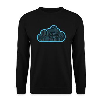 Programmierer - Unisex Pullover - Schwarz - Vorne - Alina (178cm) & Michal (187cm)
