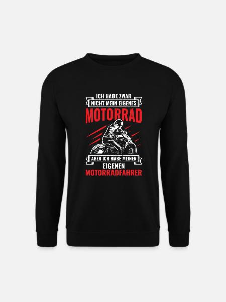 Motorrad - Unisex Pullover - Schwarz