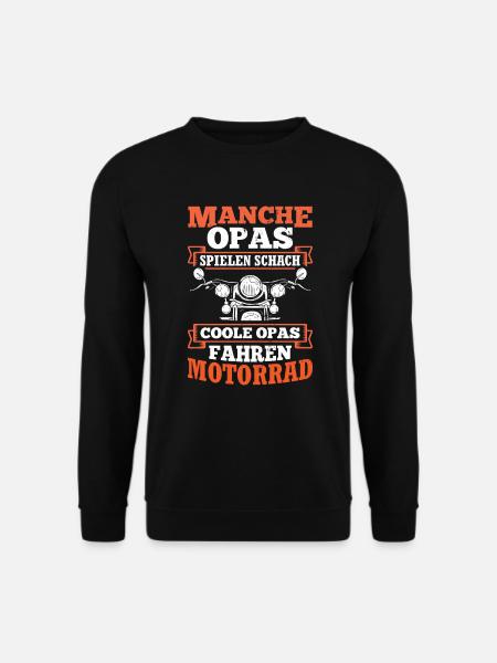 Bike Motorrad Biker - Unisex Pullover - Schwarz