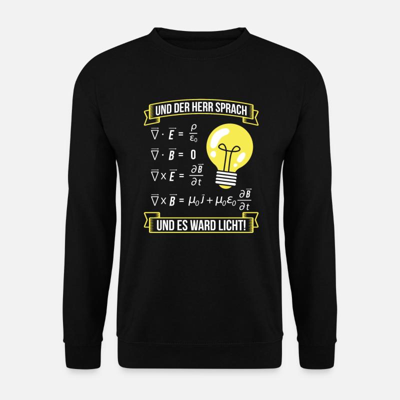 Elektrotechnik Elektriker Strom - Unisex Pullover - Schwarz