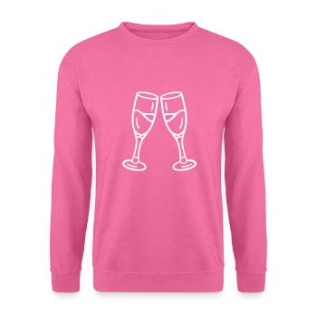Wedding Marriage - Unisex Sweatshirt - pink - Front