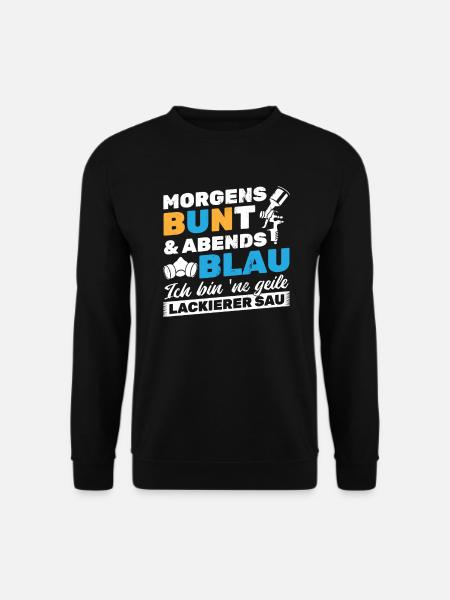 Lackierer - Unisex Pullover - Schwarz