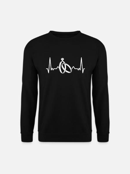 Mariage mariage mariée - Sweat-shirt Unisexe - noir