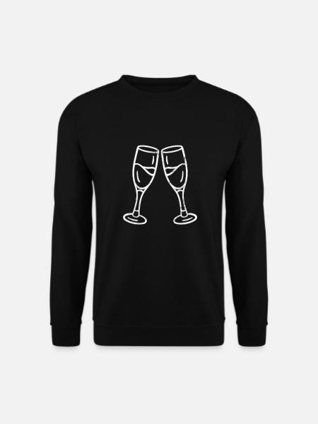 Marriage wedding bride - Unisex Sweatshirt - black