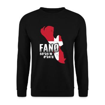 Dänemark Fanö Fanø - Unisex Pullover - Schwarz - Vorne - Alina (178cm) & Michal (187cm)