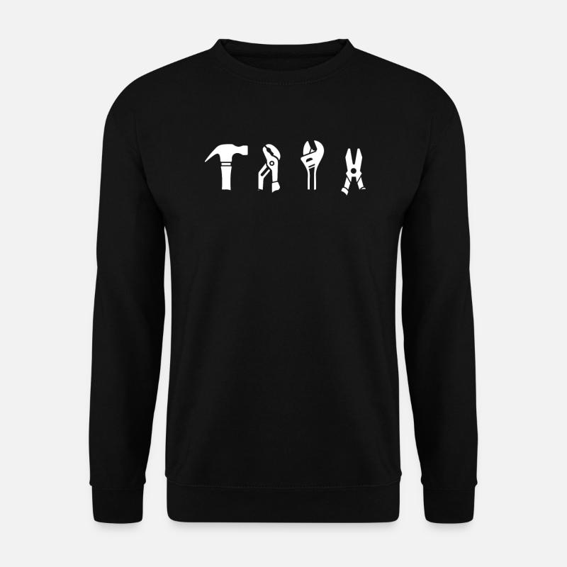 Handwerker - Unisex Pullover - Schwarz