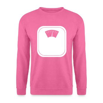 Sport de remise en forme - Sweat-shirt Unisexe - rose - Devant